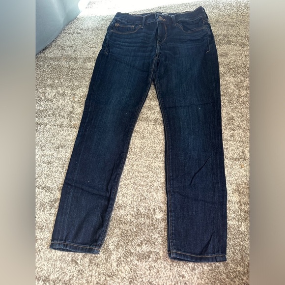 Express Denim - Express midrise legging dark wash jeans size 8 short